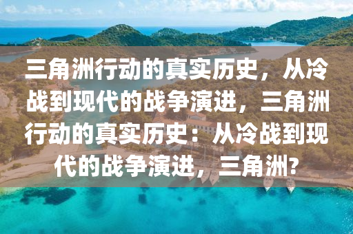 三角洲行动的真实历史，从冷战到现代的战争演进，三角洲行动的真实历史：从冷战到现代的战争演进，三角洲?