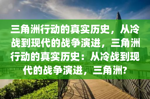 三角洲行动的真实历史，从冷战到现代的战争演进，三角洲行动的真实历史：从冷战到现代的战争演进，三角洲?